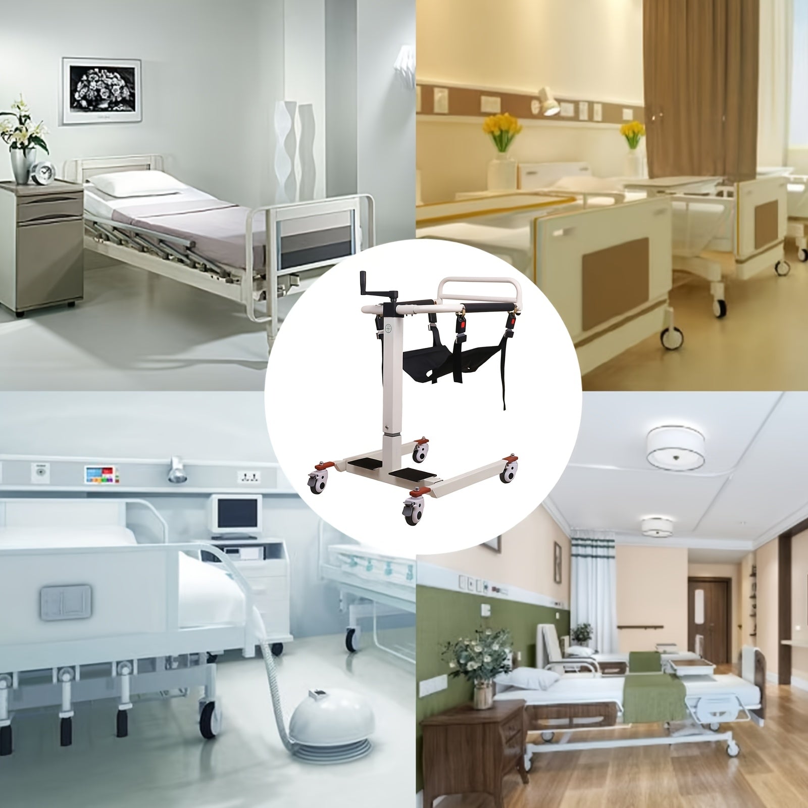 Household lift transfer chair, household lift, car transfer lift, adjustable height/base width, suitable for the elderly transfer chair