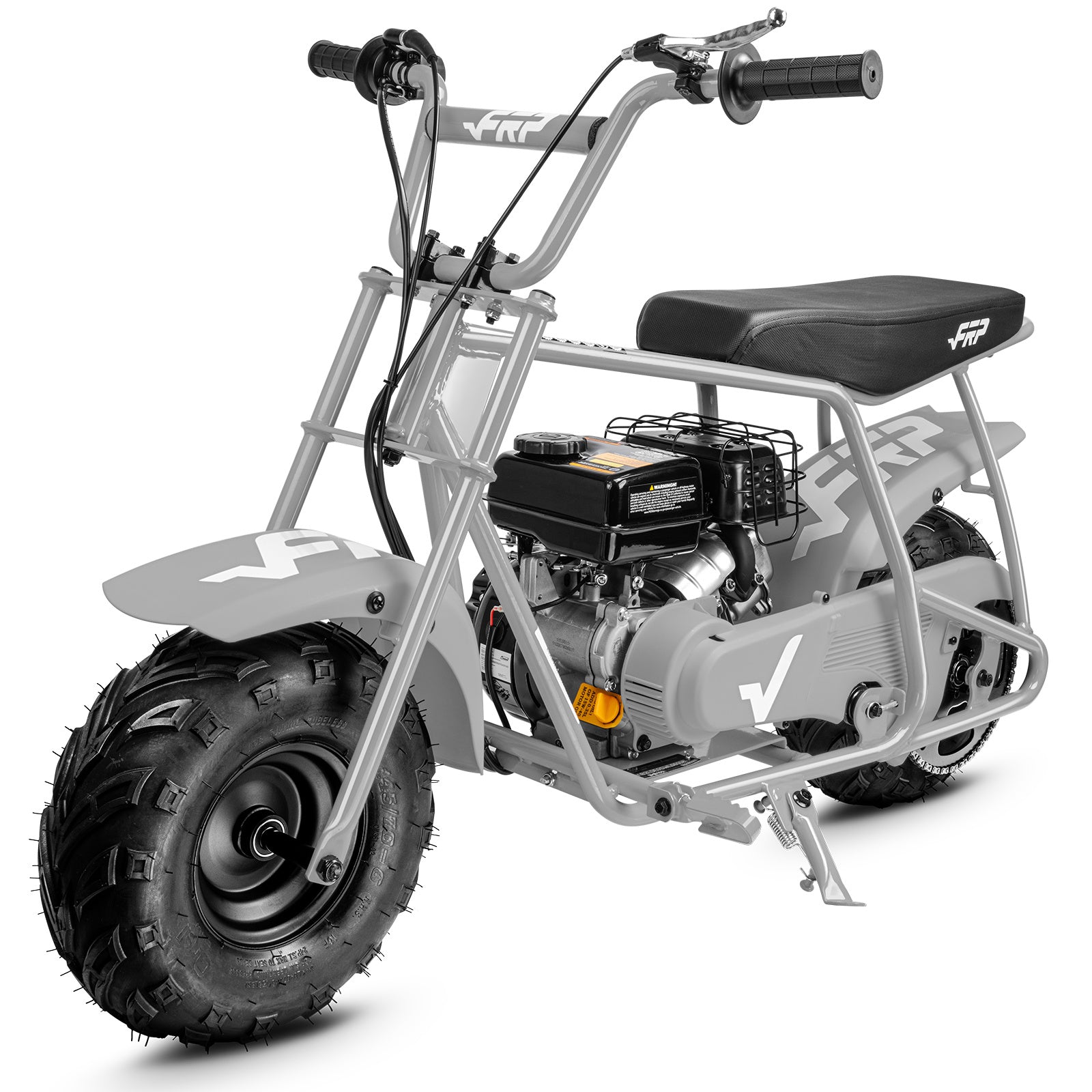 Mini Bike, Gasoline Powered Mini Bike for Adults, 100cc Four-Stroke Mini Bike, Up to 28 MPH, Pull Start, 220 Lbs Load Bearing, EPA Certified, Designed for Long-Term Use, Gift Ideas