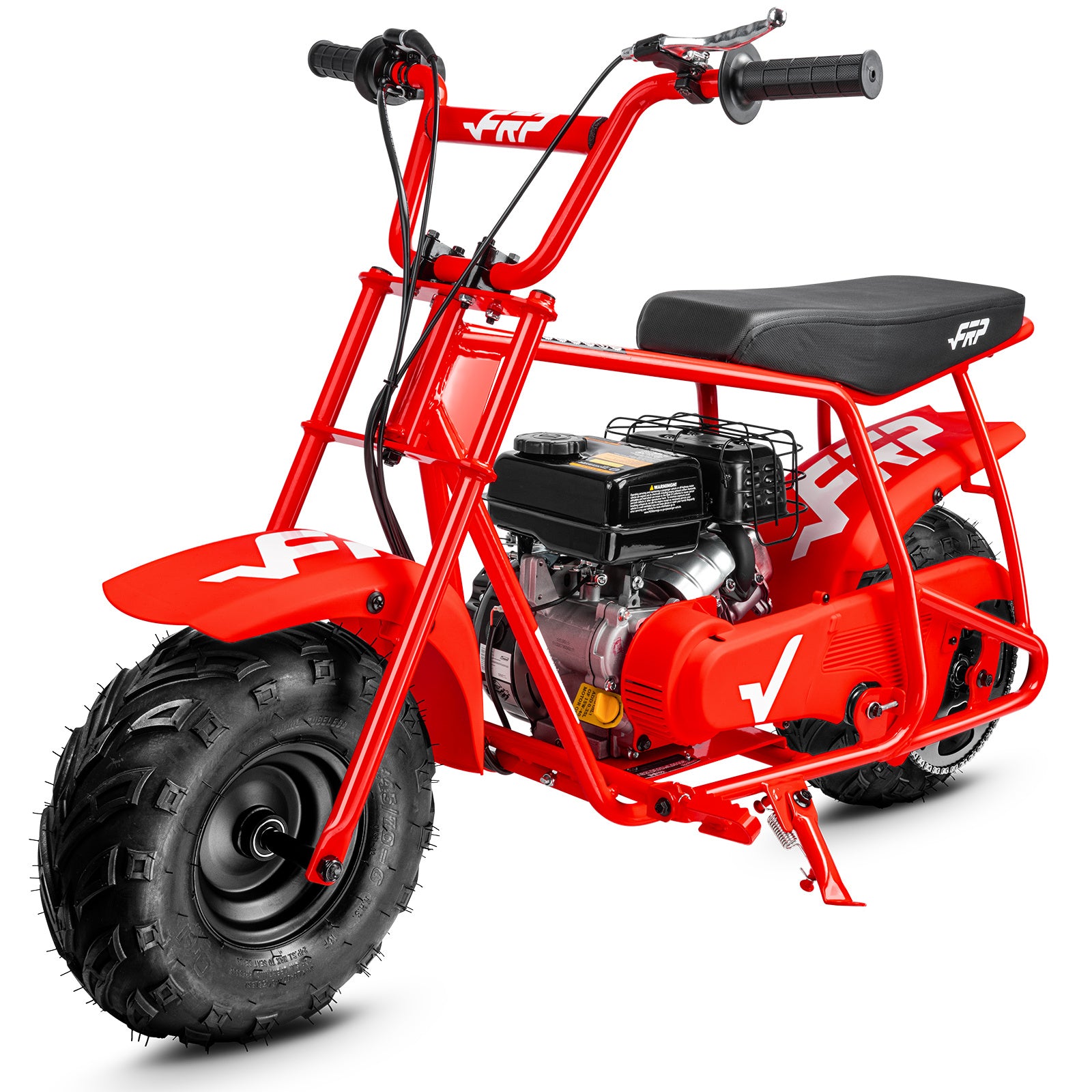 Mini Bike, Gasoline Powered Mini Bike for Adults, 100cc Four-Stroke Mini Bike, Up to 28 MPH, Pull Start, 220 Lbs Load Bearing, EPA Certified, Designed for Long-Term Use, Gift Ideas