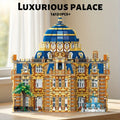 14120-piece royal observatory building block toy model, large castle-shaped structure, creative home decoration, adult building block relaxation toy, perfect gift for adults