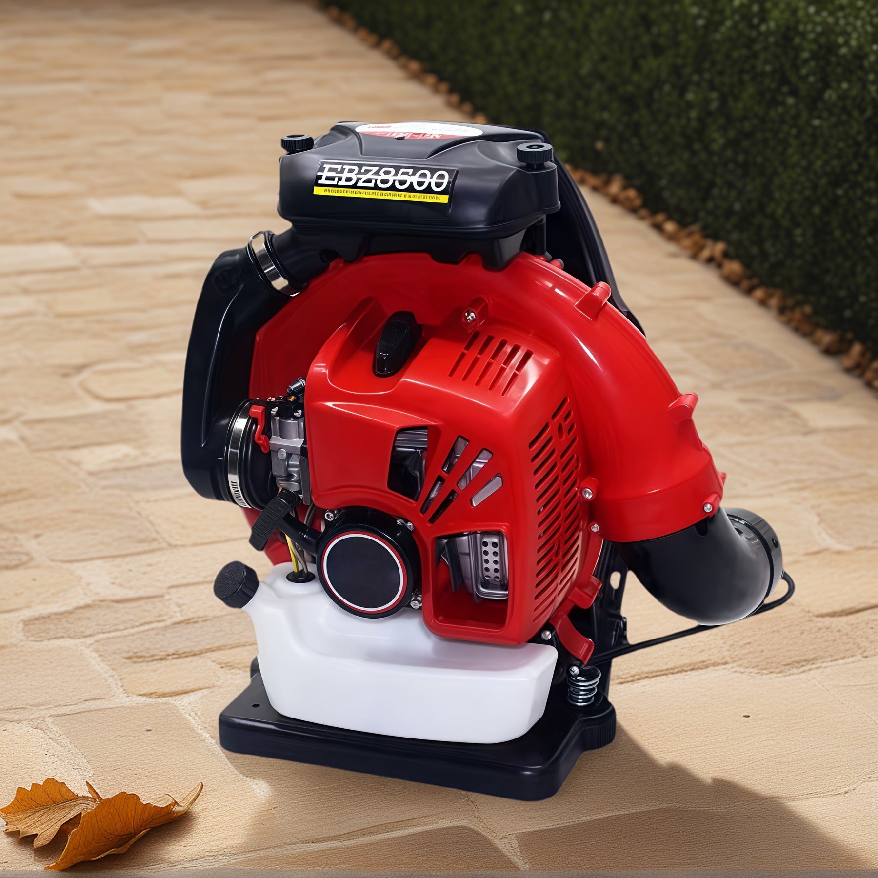 Gas Oil Backpack Leaf Blower, 85CC, Ergonomic and Low Vibration, Cruise Control, Ideal for Year-Round Yard Maintenance