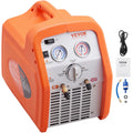 【DealsForYouDays】VEVOR 3/4 HP Refrigerant Recovery Machine - Portable AC Recovery Machine with High Pressure Protection, 120V 60Hz Refrigerant Recycle Machine HVAC for Car Air Conditioning, Vapor Liquid Refrigerant