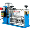 【DealsForYouDays】VEVOR Electric Wire Stripping Machine, 370W 0.06 inch -1.5 inch Automatic Motorized Cable Stripper with 75 ft/min Speed, 11 Channels 10 Blades Strip Machinery, Scrap Handling Tool for Recycling Copper