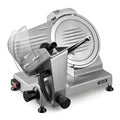 【DealsForYouDays】VEVOR 10" Commercial Meat Slicer, 240W Electric Deli Food Slicer with Carbon Steel Blade, Built-In Sharpener & 0-0.47" Adjustable Thickness for Frozen Meat, Ham, Baguett, Steak, UL Approved