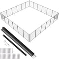 【DealsForYouDays】VEVOR Pool Fence, 4 x 72 FT Pool Fences for Inground Pools, Removable Child Safety Pool Fencing, Easy DIY Installation Swimming Pool Fence, 340gms Teslin PVC Pool Fence Mesh Protects Kids and Pets