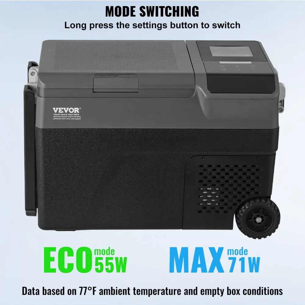 【DealsForYouDays】VEVOR Portable Car Refrigerator Freezer with Ice Making Function Single Zone Various Specifications Compact & Convenient