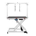 VEVOR 50-inch electric pet grooming table, thickened large dog grooming arm, adjustable height grooming table, non-slip table/grooming station, maximum load bearing 400 pounds