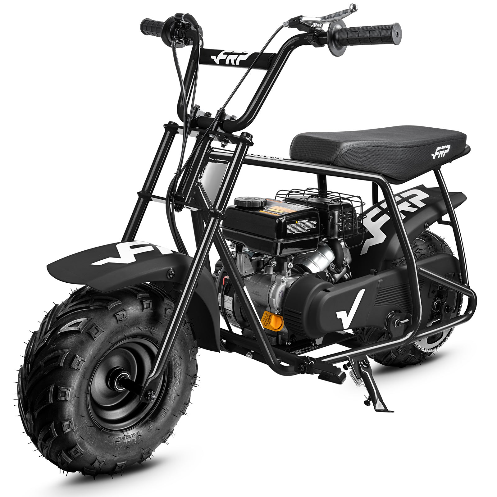 Mini Bike, Gasoline Powered Mini Bike for Adults, 100cc Four-Stroke Mini Bike, Up to 28 MPH, Pull Start, 220 Lbs Load Bearing, EPA Certified, Designed for Long-Term Use, Gift Ideas