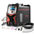 【DealsForYouDays】VEVOR TIG Welder,  , 225A 6-In-1 Aluminum Welding Machine (Large LED Display)- AC TIG/DC TIG/AC Pulse TIG/DC Pulse TIG/Spot TIG/MMA(Stick), 110&220V Dual Voltage Electric Welder with IGBT Inverter