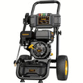 BLUBERY 3500 PSI Cold Water Pneumatic Car Wash, 2.6 GPM Pressure Car Wash, 30ft Pressure Hose, Black, Battery Free