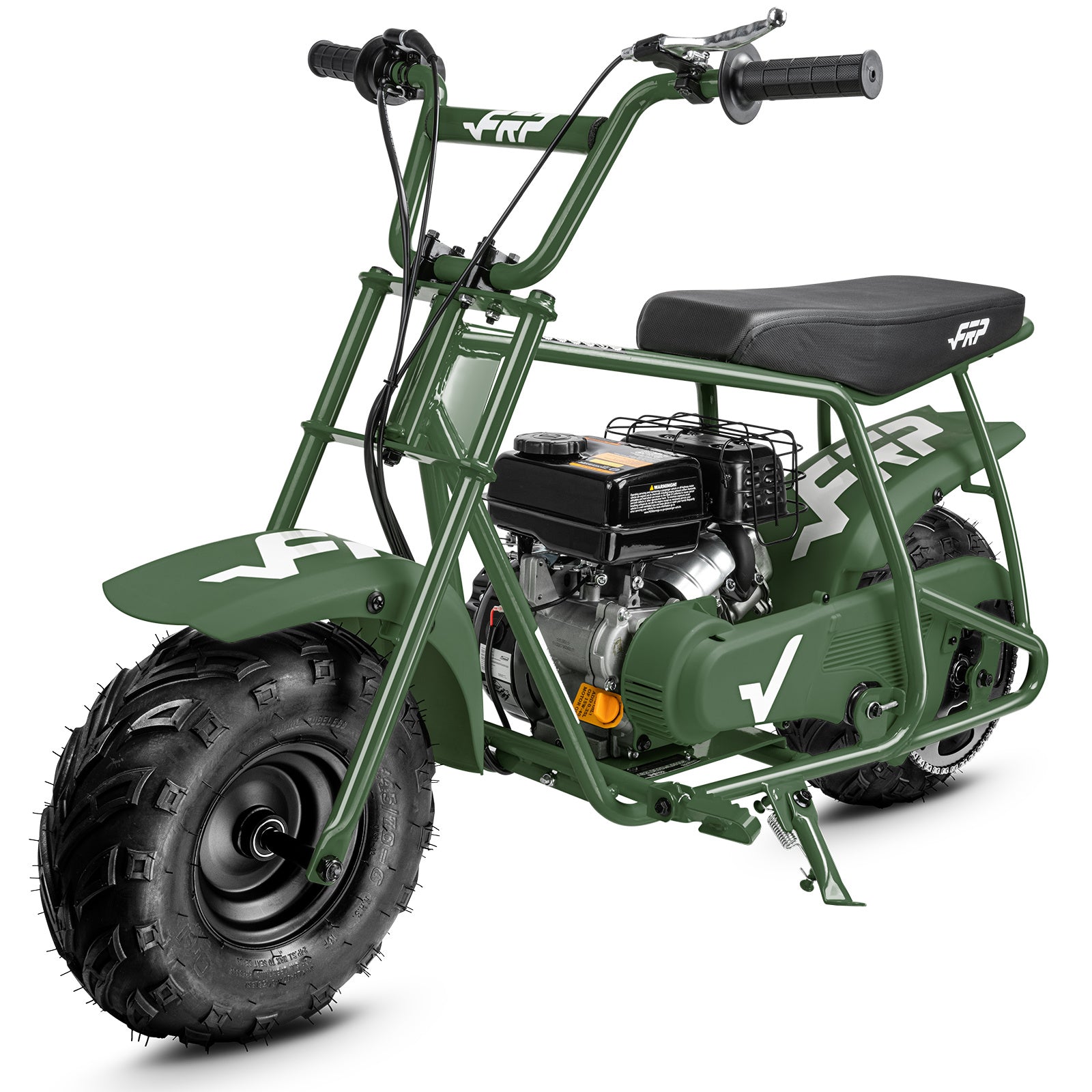 Mini Bike, Gasoline Powered Mini Bike for Adults, 100cc Four-Stroke Mini Bike, Up to 28 MPH, Pull Start, 220 Lbs Load Bearing, EPA Certified, Designed for Long-Term Use, Gift Ideas