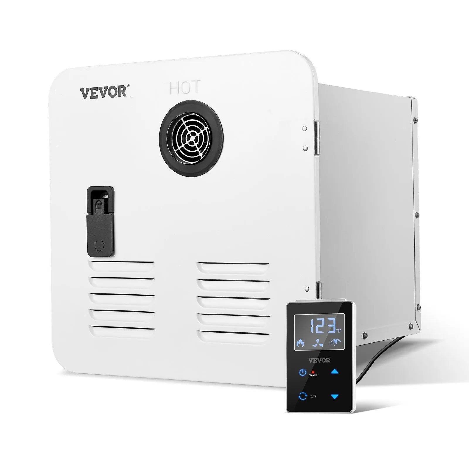 【DealsForYouDays】VEVOR  RV Tankless Water Heater 15x15 in Propane Gas 42000BTU with Controller