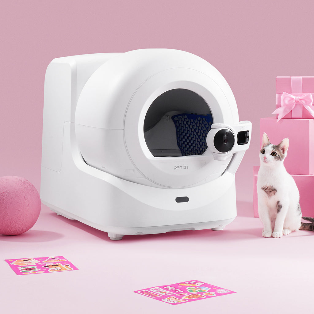 PETKIT 2025 new self-encapsulating AI camera automatic cat litter box, 5G WiFi self-cleaning cat litter box, real automatic cat litter cat litter box (two models are optional)