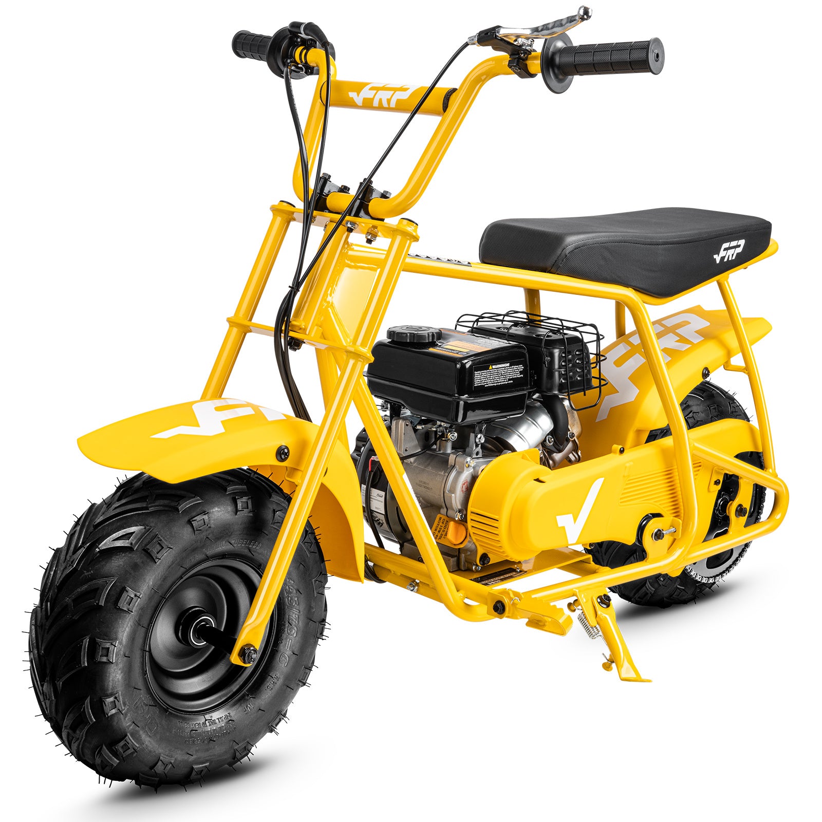 Mini Bike, Gasoline Powered Mini Bike for Adults, 100cc Four-Stroke Mini Bike, Up to 28 MPH, Pull Start, 220 Lbs Load Bearing, EPA Certified, Designed for Long-Term Use, Gift Ideas