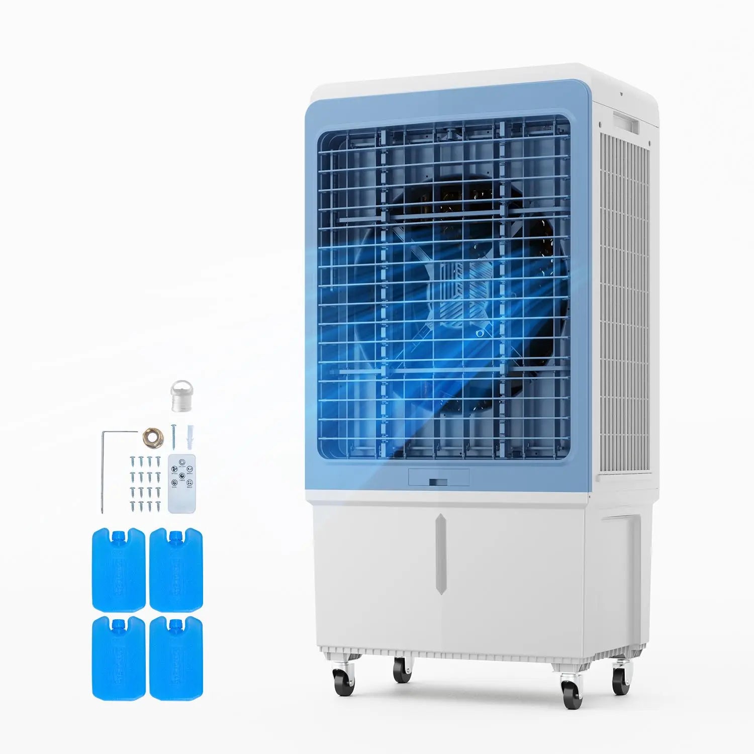 【DealsForYouDays】VEVOR Evaporative Air Cooler 4129 CFM with 12.7 Gal Water Tank Portable Swamp Cooler