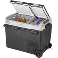 Vevor portable car refrigerator freezer - 58l dual temperature zone - home & car use