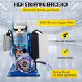 【DealsForYouDays】VEVOR Portable Wire Stripper, 18 AWG to 1" OD, 11 Channels, 10 Blades, Electric Machine for Efficient Copper Recycling, Speeds Up to 75ft/min