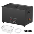 【DealsForYouDays】VEVOR Digital Ultrasonic Cleaning Machine with Upgraded Degassing and Gentle Mode, Max. 30L 600W 40kHz Industrial Ultrasound Cleaner with Timer and Heater for Retainer Jewelry Tools