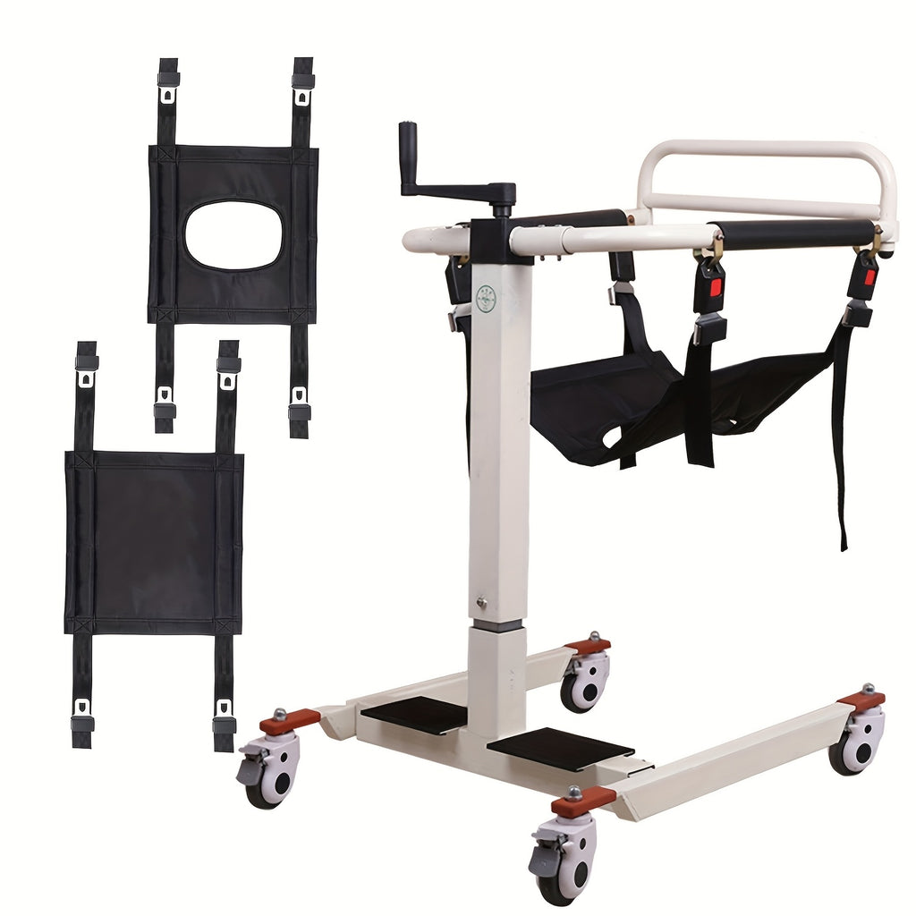 Household lift transfer chair, household lift, car transfer lift, adjustable height/base width, suitable for the elderly transfer chair