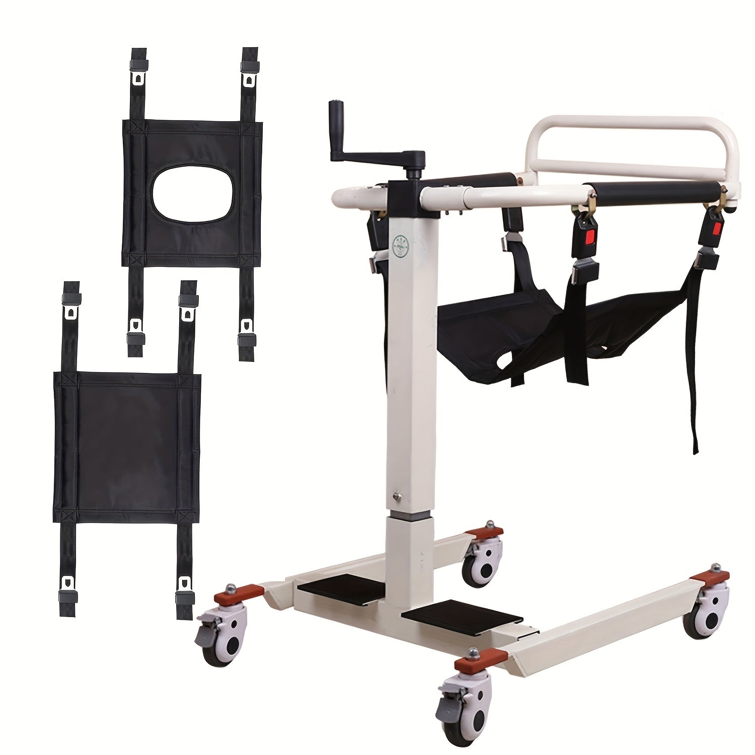 Household lift transfer chair, household lift, car transfer lift, adjustable height/base width, suitable for the elderly transfer chair