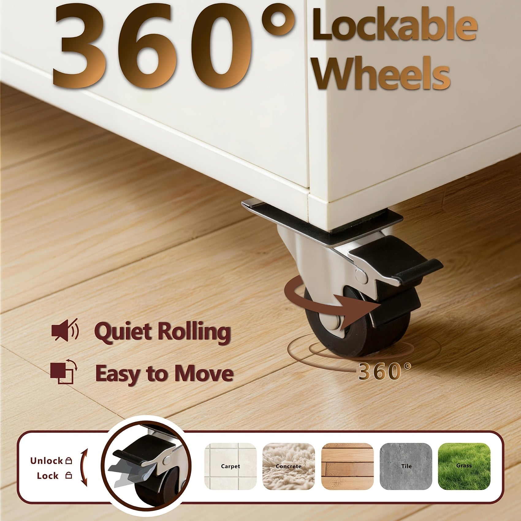 Gourmet trays with stainless steel food trays and ample storage; mobile buffet trucks with collapsible prep surfaces; pizza topping stations and salad bars; party kitchen island packaging