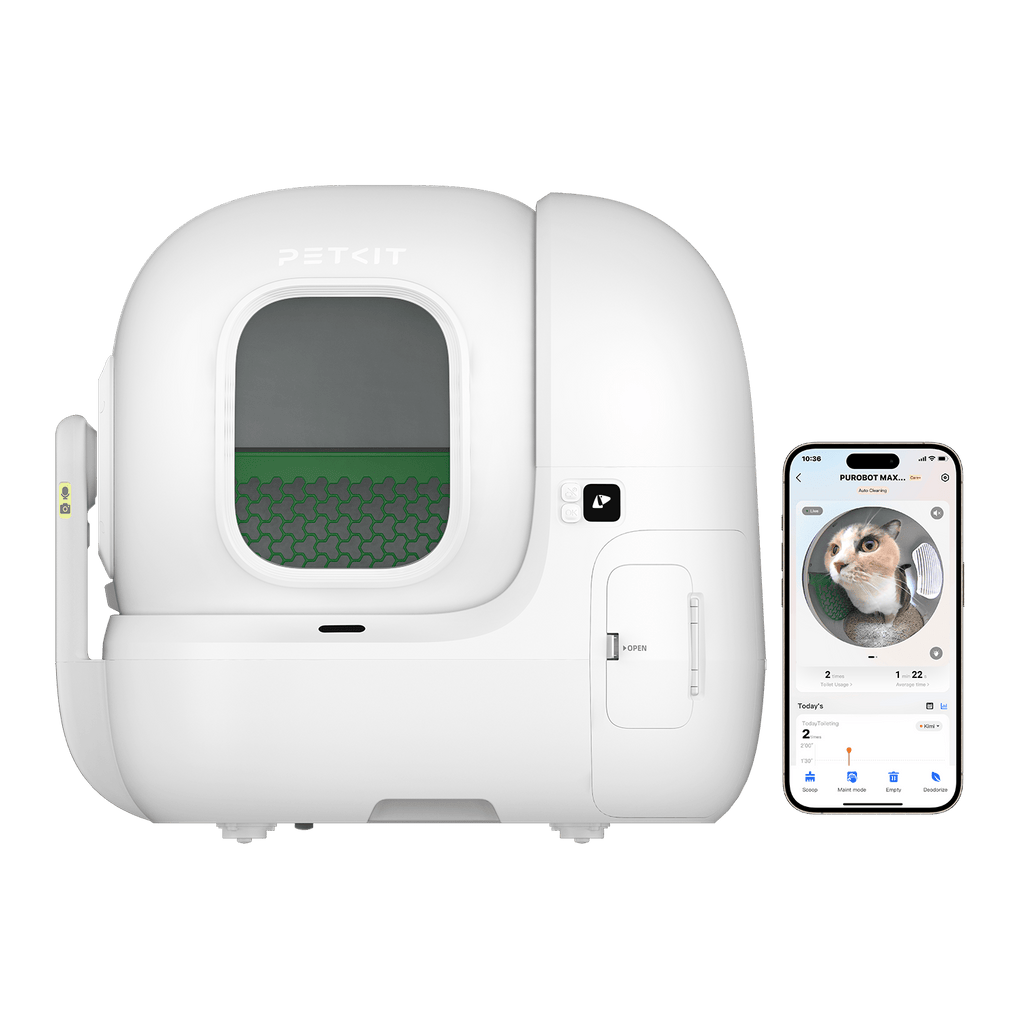 PETKIT 2025 new self-encapsulating AI camera automatic cat litter box, 5G WiFi self-cleaning cat litter box, real automatic cat litter cat litter box (two models are optional)